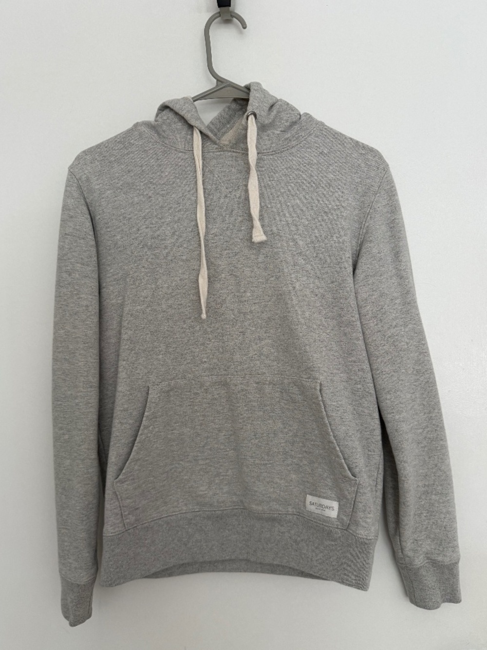 Saturdays NYC heather gray hoodie size XS